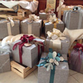 Gift boxes and baskets, 9