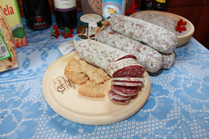 Salame stagionato